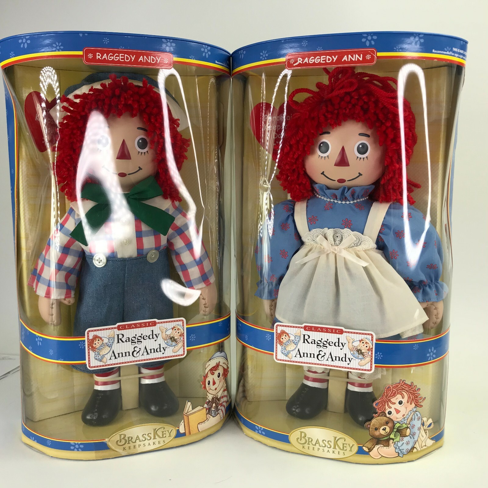 raggedy ann porcelain keepsake doll