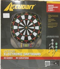 accudart ex3000 30 games list
