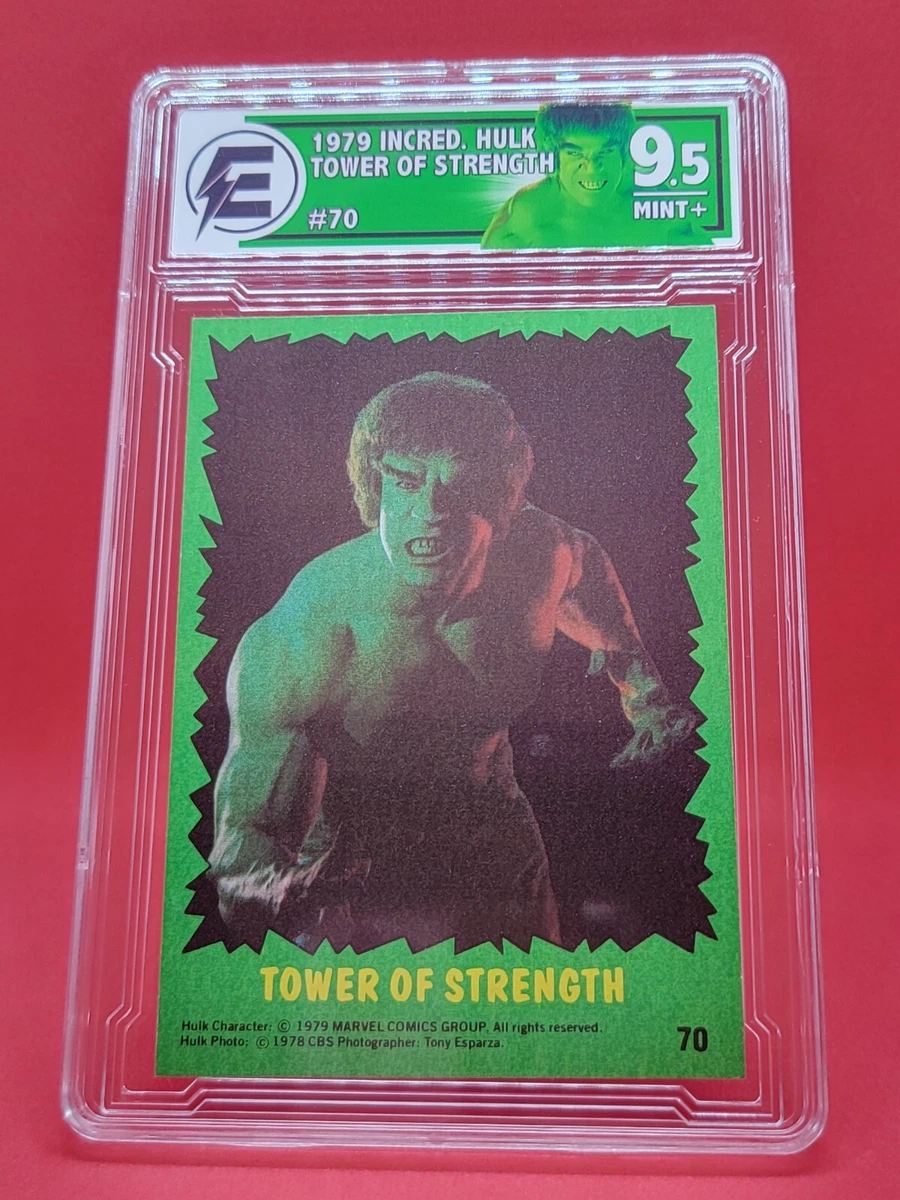 Preços baixos em O Incrível Hulk Topps Figurinhas da série de TV