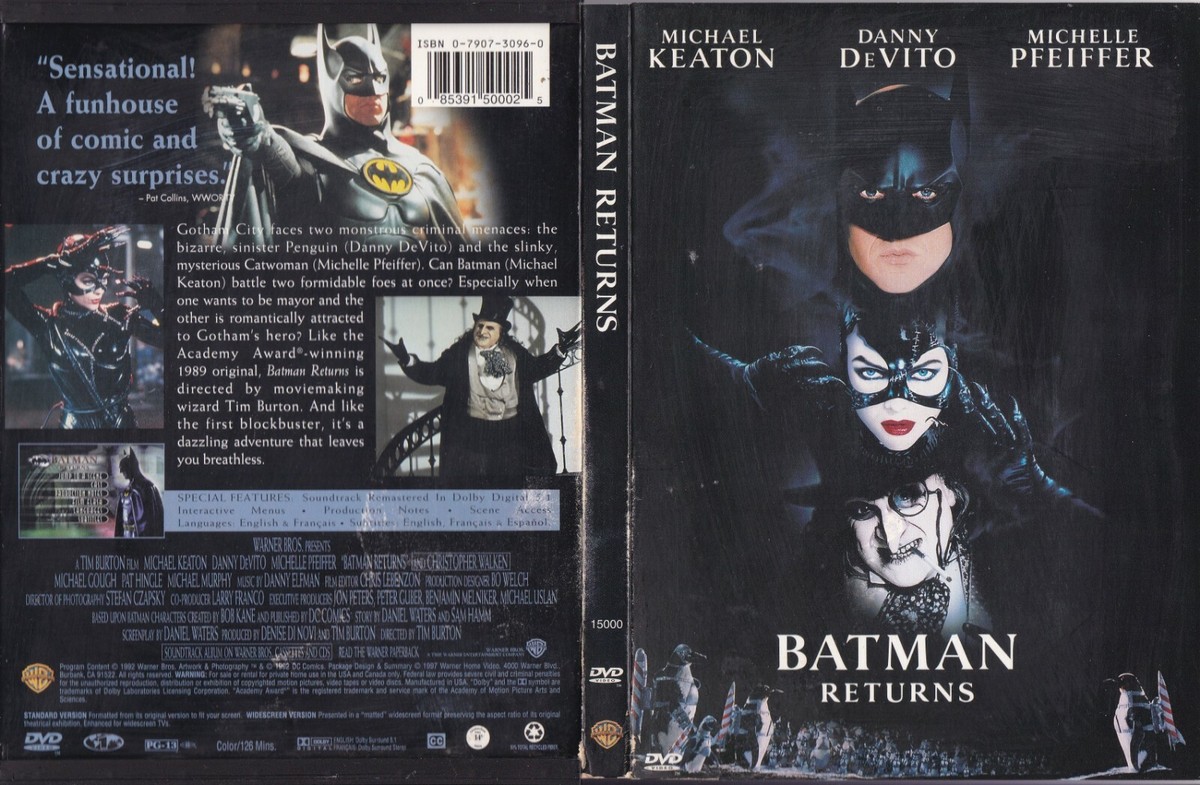 Batman Returns (Fullscreen/Widescreen DVD, 1997) 85391500025| eBay