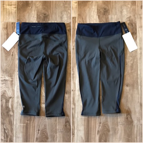 NWT Lululemon Smooth Stride Crop 17 