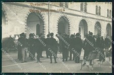Firenze città ? Divisione Ancona Militari Fanteria Scherma Foto cartolina QT7704