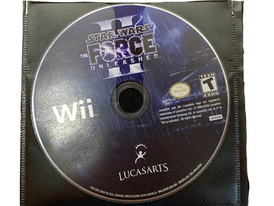 Star Wars The Force Unleashed II 2 (Nintendo Wii 2010) Disc Only