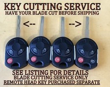 Ford High Security Keyless Remote Head Cutting Service For 164-r8046 164-r8007 Ford High Security Keyless Remote Head Cutting Service For 164-r8046 164-r8007
