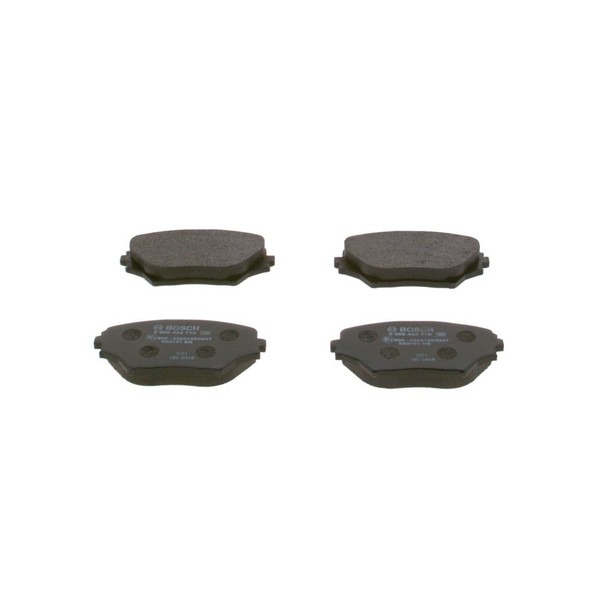 Bosch 0 986 424 719 Bremsbelagsatz, Scheibenbremse-image