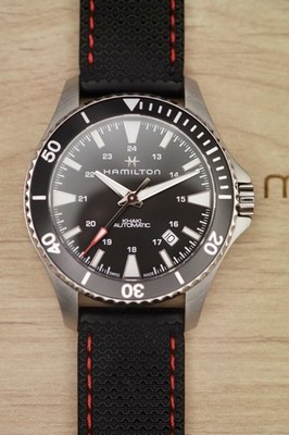 Hamilton Diver Khaki Scuba Black 40mm - Water Resistant