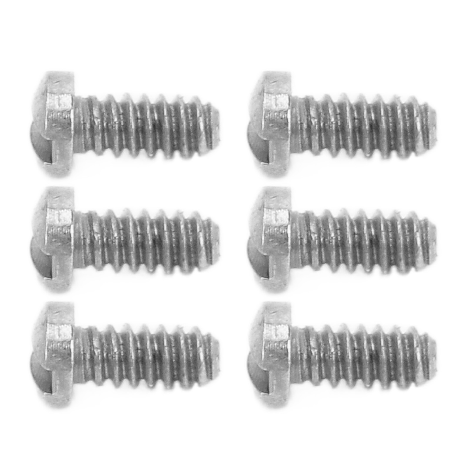 6pcs Watch Back Cover Screw Mechanical Watch Back Case Slotted Screw Replace HEN