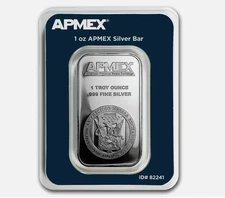 1 oz Silver Bar - APMEX (TEP) - In Stock Now! Ships Fast!