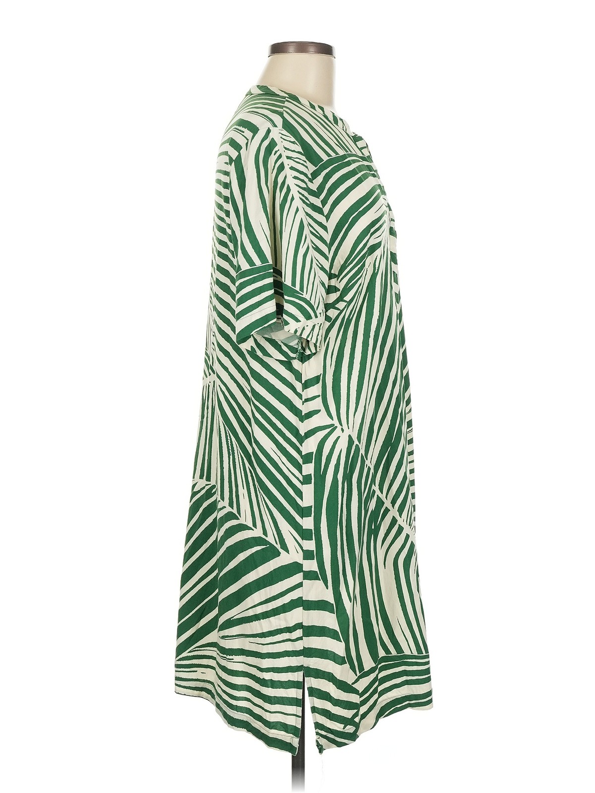 H&M Women Green Casual Dress M thumbnail 3