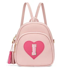 CLOUDWINGS Girls Initial Mini Backpack Gifts for Kid Toddler Little Girl Teen...
