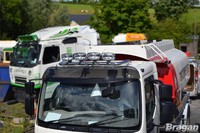 Edelstahl DachträGer +Led +Scheinwerfer FüR Kenworth K370 Vor 2014 Lastwagen