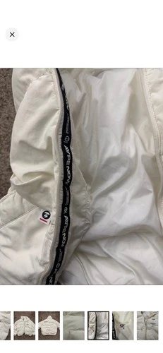 Aape by Bathing Ape Mens White puffer Jacket image 6