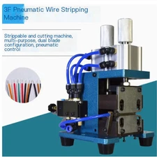 3f Automatic Small Upright Pneumatic Wire Stripping Machine Multi-core Wire