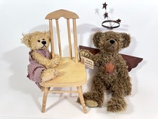 Vintage Teddy Bear LOT of 2 ANGEL BEAR w META...