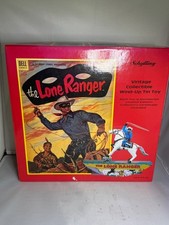 2003 Vintage Reproduction THE LONE RANGER Collectible Wind-Up Tin Toy/Schylling