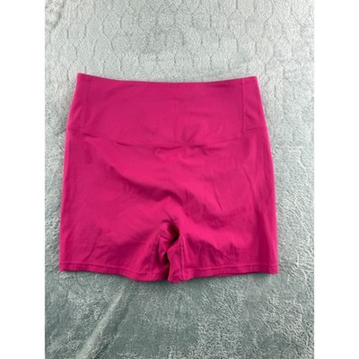 Lululemon Align High Rise Short Pink Ruched V Waist Athletic