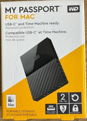 Western Digital WD MY PASSPORT for Mac 2TB Festplatte