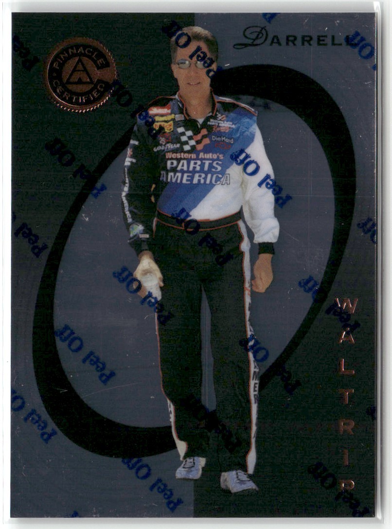 1997 PINNACLE CERTIFIED NASACAR W/PEEL DARRELL WALTRIP #17