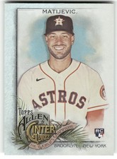 2022 Topps Allen & Ginter #176 J.J. Matijevic Silver Portrait