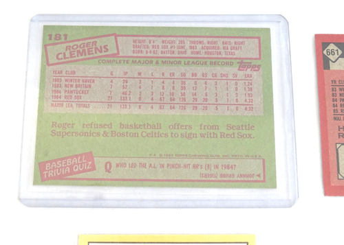 ASSORTED BASEBALL CARDS / 9 CARDS / SELLING AS-IS / SEE ALL DETAILS - Picture 13 of 23