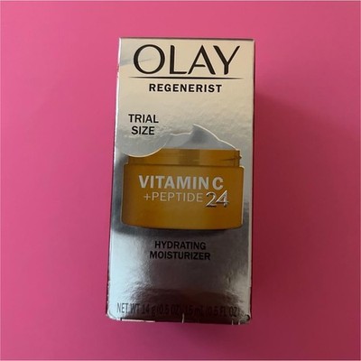 Olay Regenerist Vitamin C + Peptide 24 Hydrating Face Moisturizer Cream 0.5