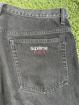 Supreme Baggy Jeans Black 34