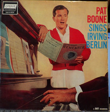Vintage 33 PAT BOONE SINGS IRVING BERLIN LP 12