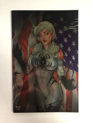 White Widow #5 - 4th of July Metallic Virgin - 2020 - Absolute Comics Group