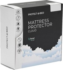Cloud Extra-Soft Tencel Waterproof Mattress Protector, Queen