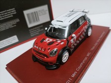 TSM 1:43 Mini Cooper Rally Car Model Mini Countryman WRC 2011 Paris Car Model