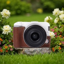 For Canon EOS RV R50V Camera Bag Leather Dock Case Base Protection Cover shell