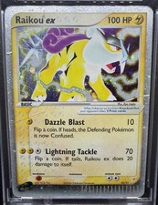Pokémon TCG EX Team Magma vs Team Aqua Raikou EX 92/95 Ultra Rare – Vintage TCG
