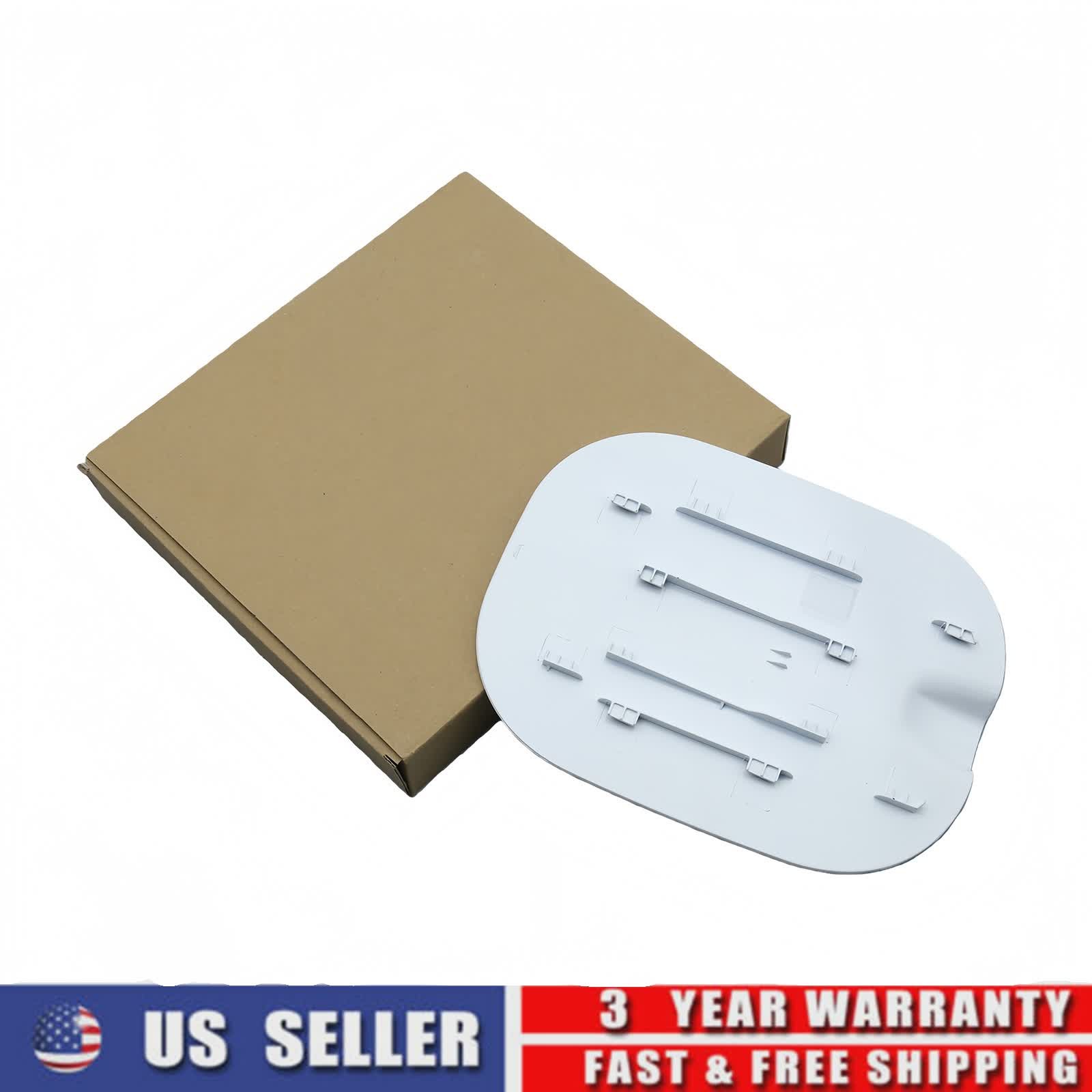 1*White Fuel Filler Door Cap For 19-25 Chevrolet Silverado 1500  6.6 FT Bed Only