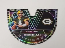2020 Panini Obsidian - Vitreous Brett Favre 01/15 Bookend