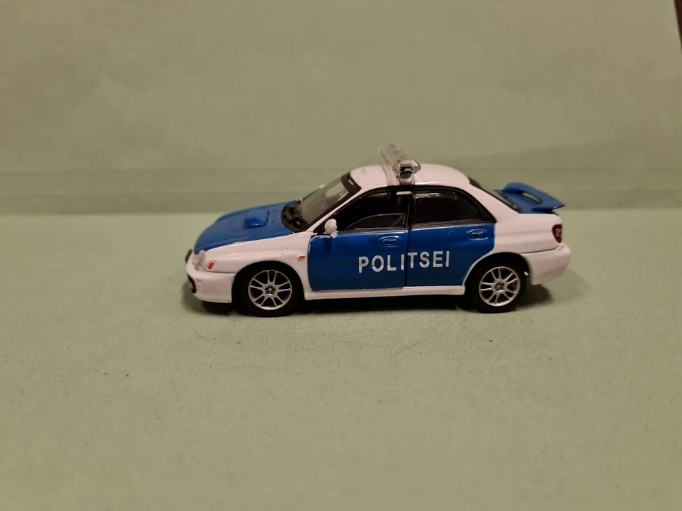 HONGWELL SUBARU IMPREZA WRC POLITSEI POLICE ESTONIA SCALA 1:43  - Immagine 4 di 4