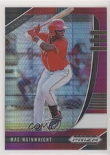 2020 Panini Prizm Draft Picks Red & Purple Hyper Mac Wainwright #PDP113 n1u