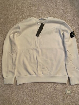 Stone Island Pullover, Größe M, Farbe Weis