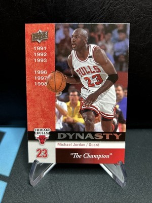 MICHAEL JORDAN 2008-09 Upper Deck Dynasty THE CHAMPION #CHI-10