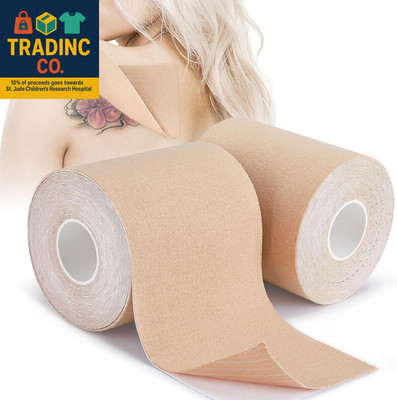 2 Rolls Tattoo Cover up Tape, 3'' X16.4Ft Cuttable Tattoo Tape Cover Up, Sweat-Re
