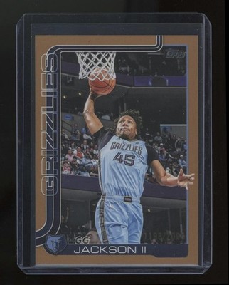 GG Jackson II 2025-26 Topps Basketball Gold Border Card #/2025 | eBay