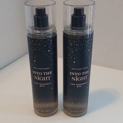 Bath & Body Works Into the Night Fine Fragrance Mist 8 fl oz/236 mL Lot of 2