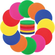 48 Pcs Carpet Dots 4 Inch Marker Spots for Classroom Colorful