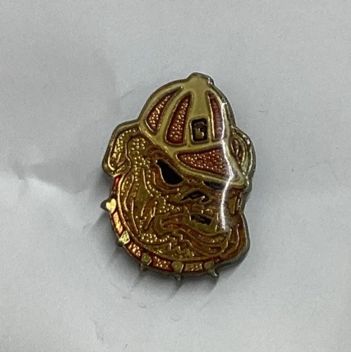 Vintage Georgia Bulldogs Lapel Pin Dog With Hat Cap Tie Tac Football NCAA Mascot - Image 2 of 4
