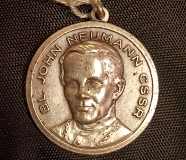 Saint Mary / Blessed Paul Neumann Pendant