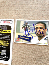 Rodney Harrison Signed 2001 Fleer Glossy Football Card -JSA Authenticated