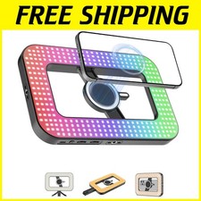 RGB Selfie Ring Light with Magnet Phone Holder