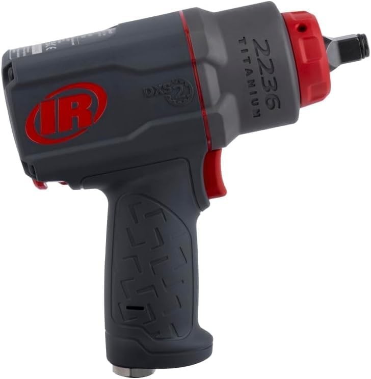 Quiet 2236QTIMAX 1/2" Air Impact Wrench with Titanium Hammer Case - 1,500 ft-lb