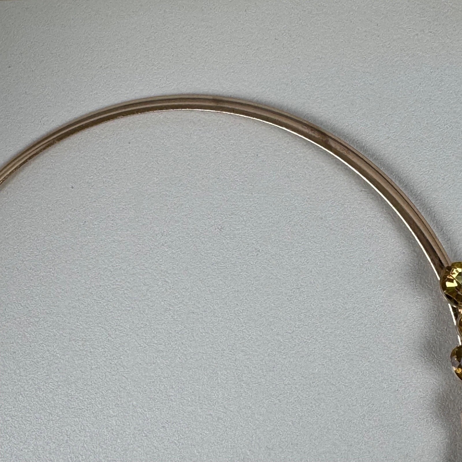 Fancy party evening Rhinstone Crystal Statement Choker Necklace