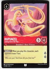 Rapunzel - Letting Down Her Hair 121/204 Uncommon The First Chapter Lorcana NM/M