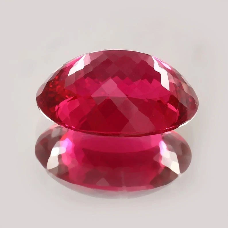 Rare 13.40 Ct Burmese Blood Red Ruby Certified Natural Oval Cut Stone - Image 4 of 4